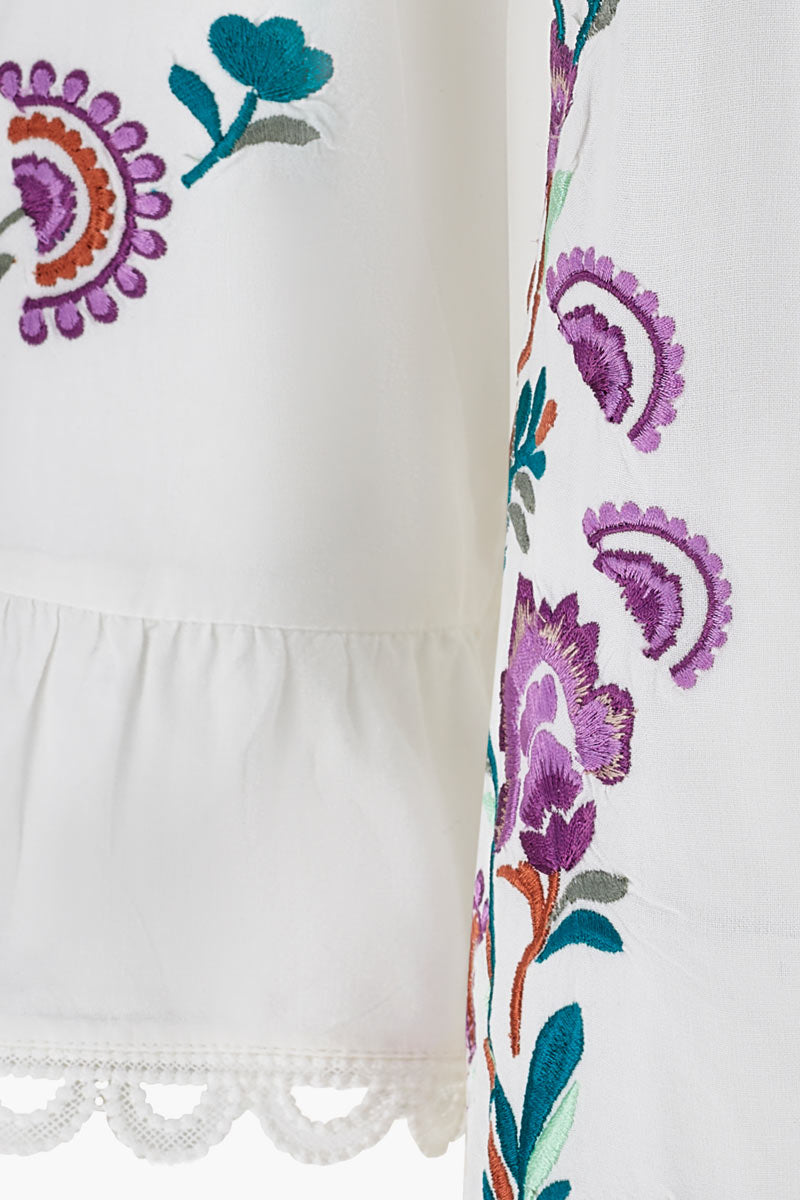 Enya Embroidered Blouse
