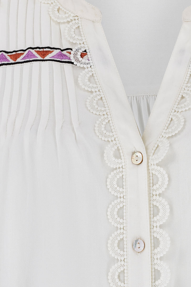 Enya Embroidered Blouse