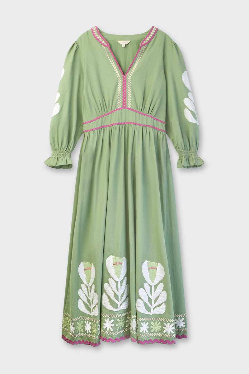 Valeria Applique Dress