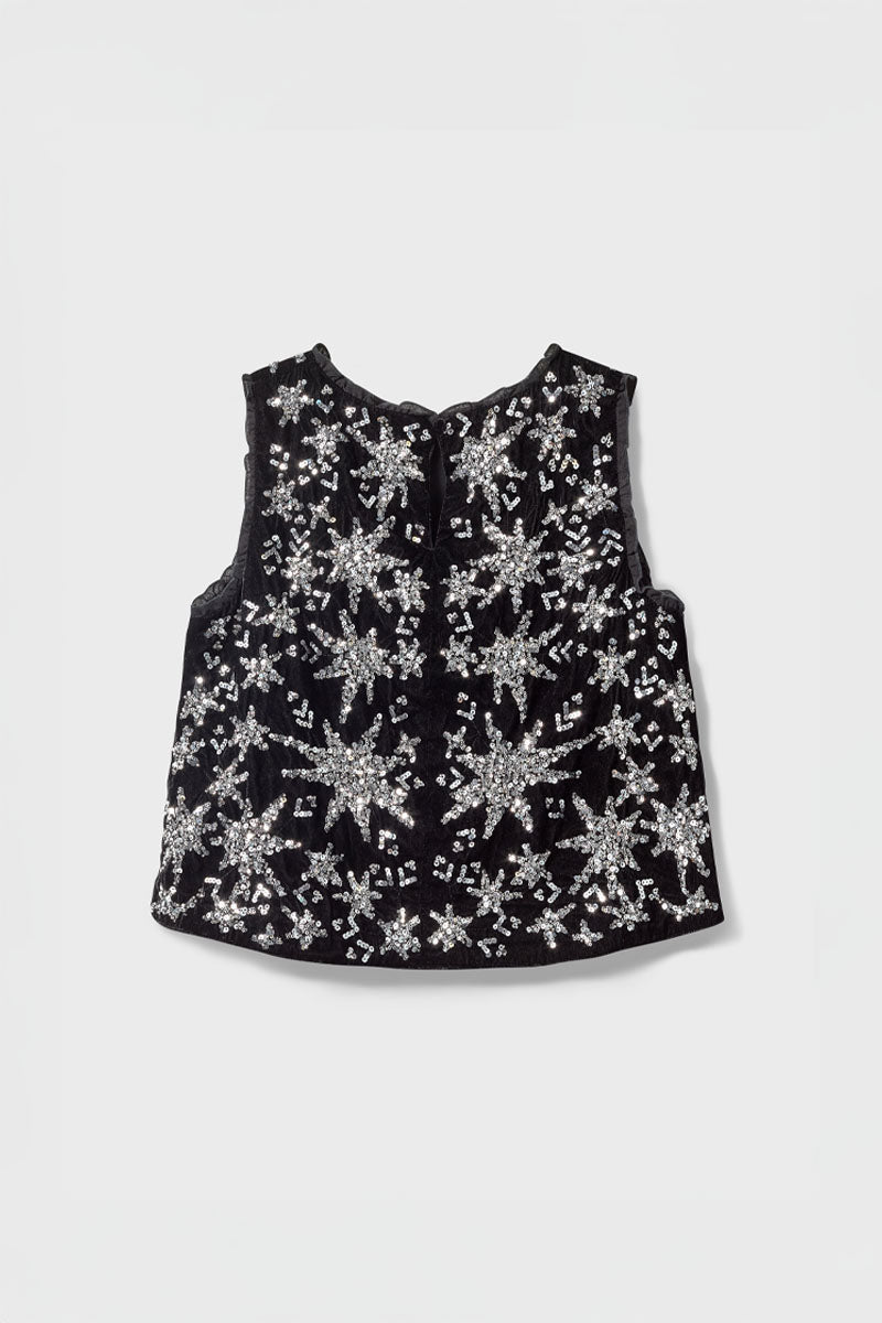 Medi Sequin Embellished Top