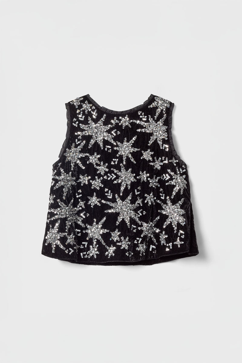 Medi Sequin Embellished Top