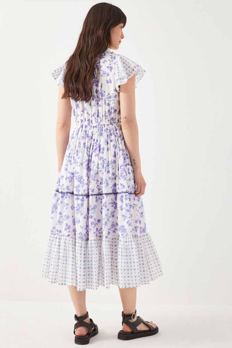 Rosina Floral Printed Cotton Dress