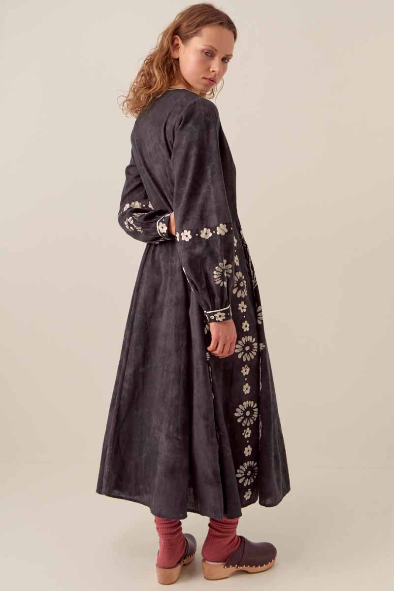 Aimi Hand-Batik Cotton Dress