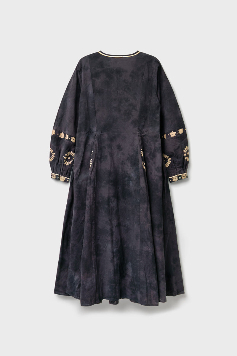 Aimi Hand-Batik Cotton Dress