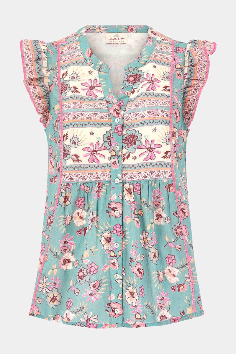 Clementine Frill Top