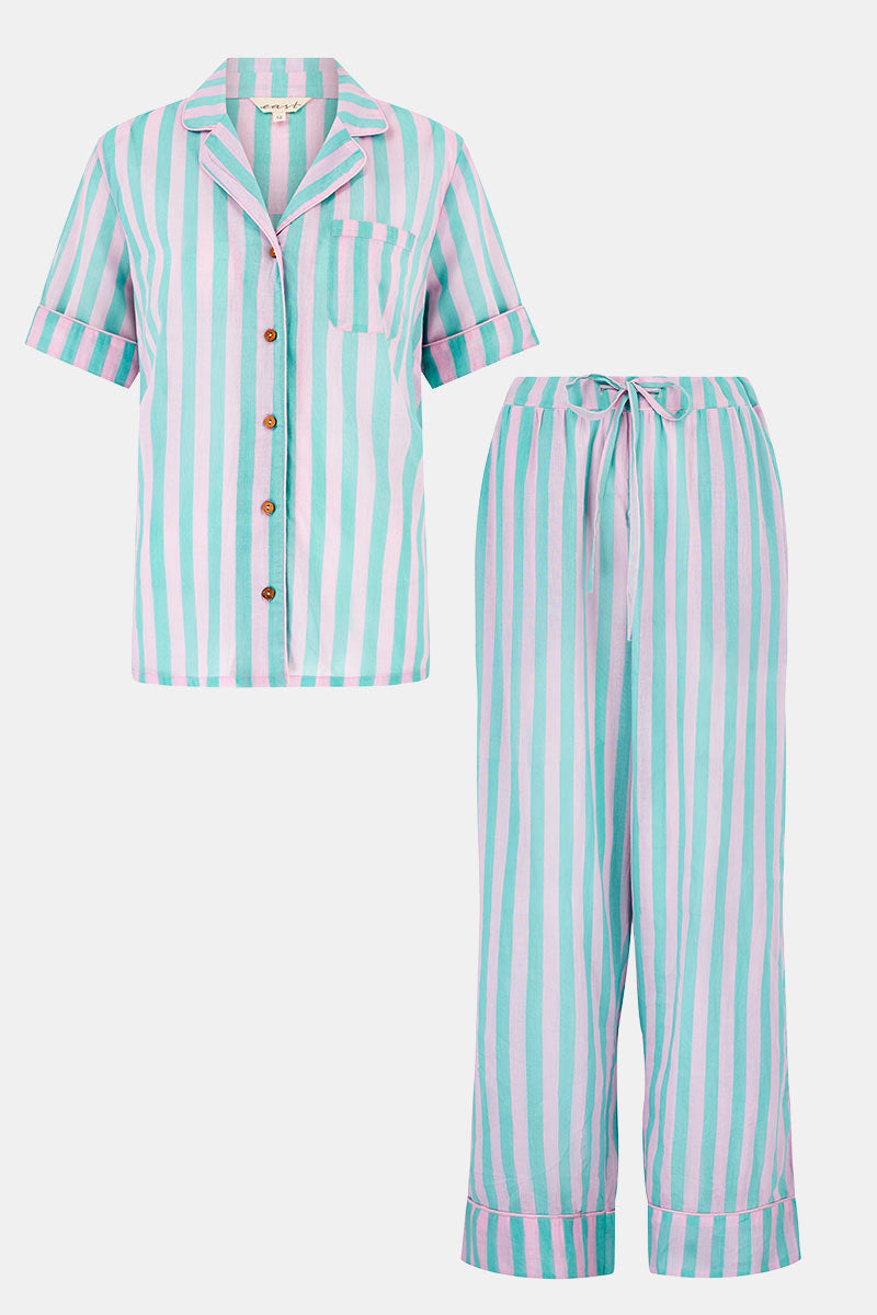 Clio Striped Pyjama Set