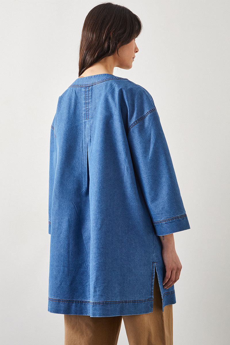 Dahlia Denim Tunic