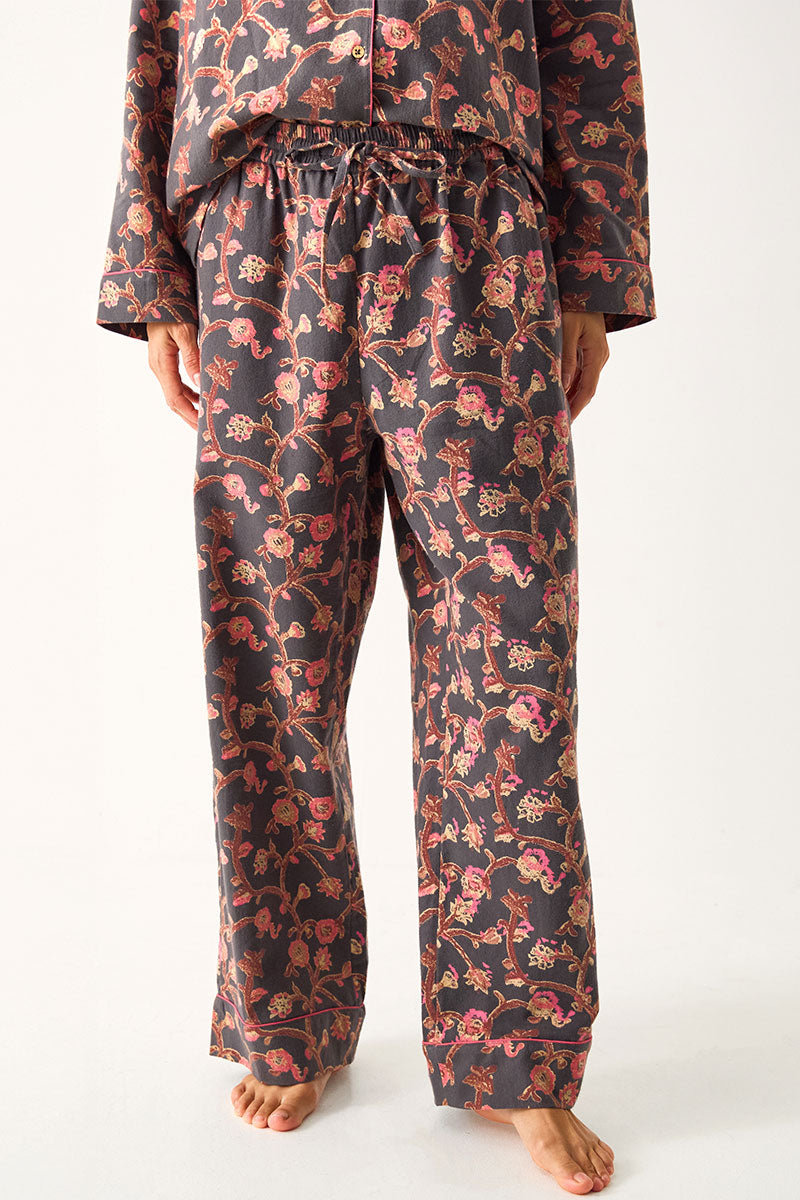 Elenie Printed Floral Pyjama Set