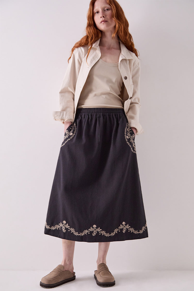Esme Embroidered Skirt