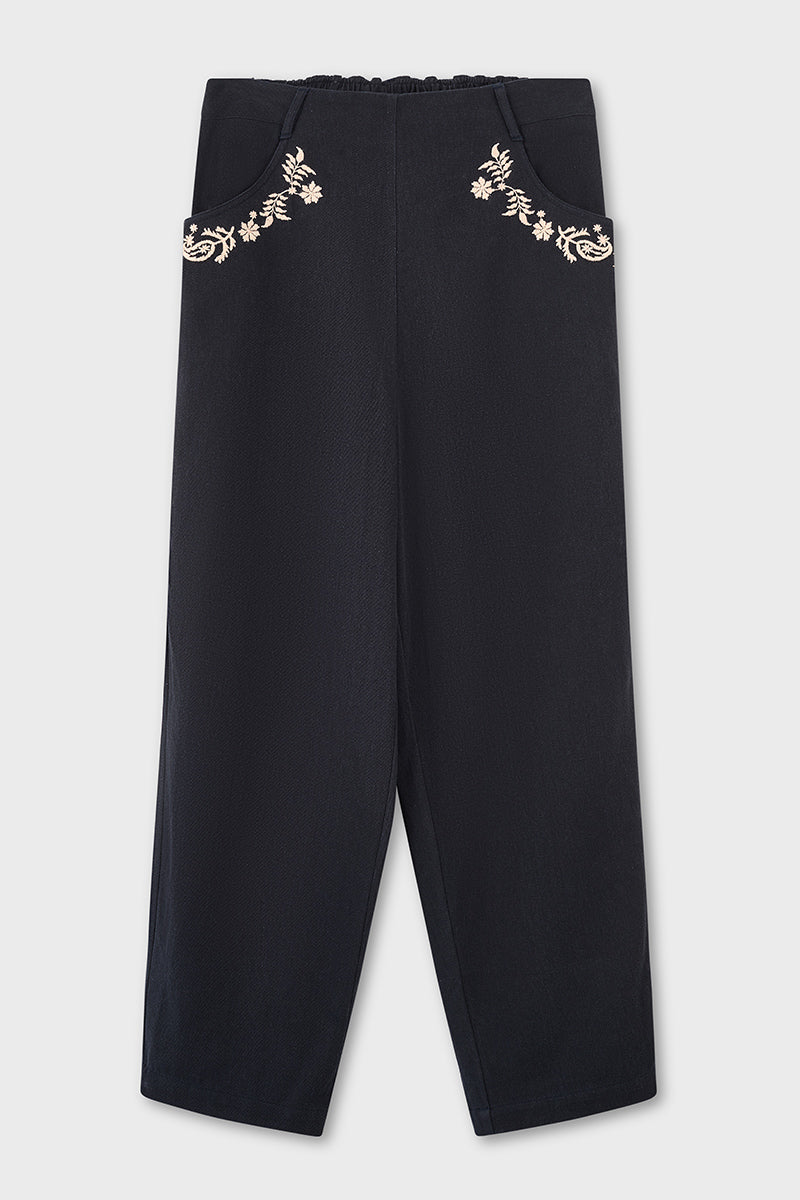 Esme Embroidered Trousers