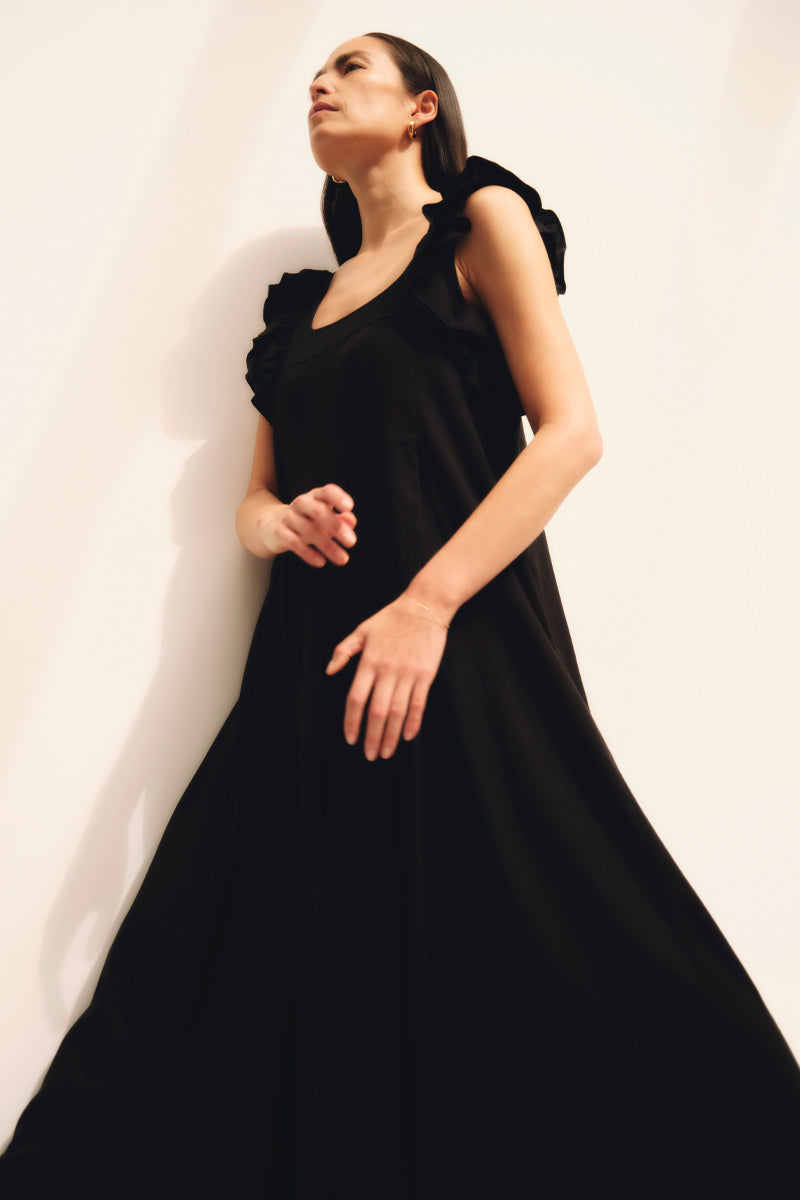 Evie Linen Blend Dress