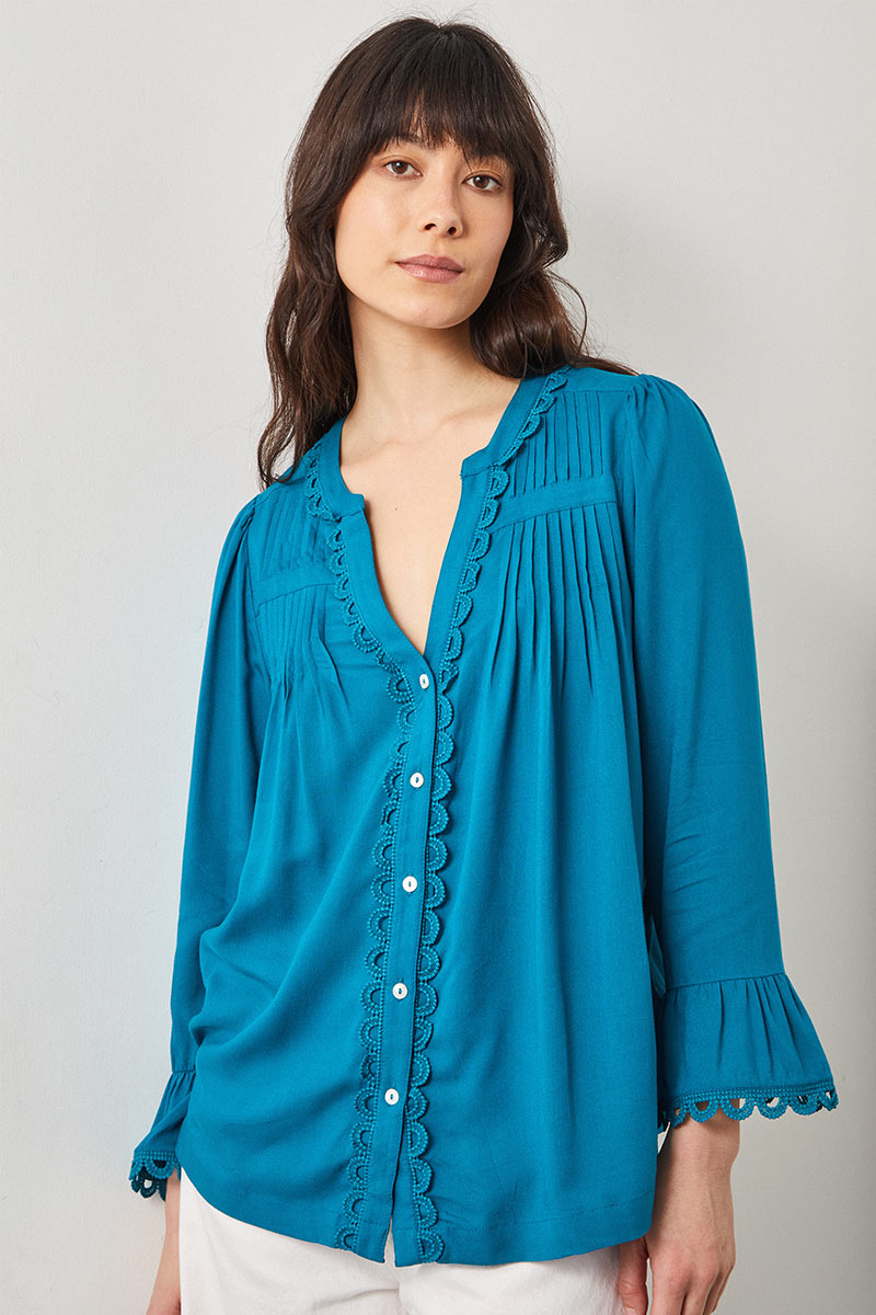 Joi Embroidered Blouse