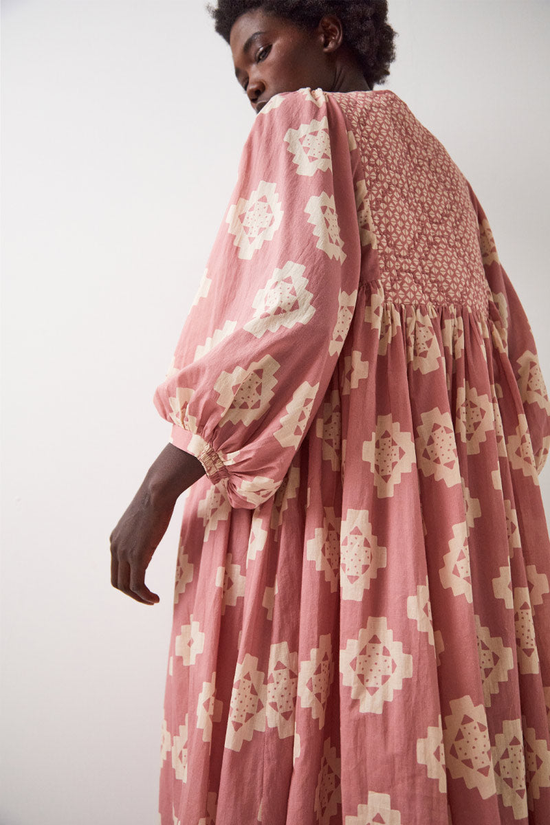 Kaira Cotton Midi Dress