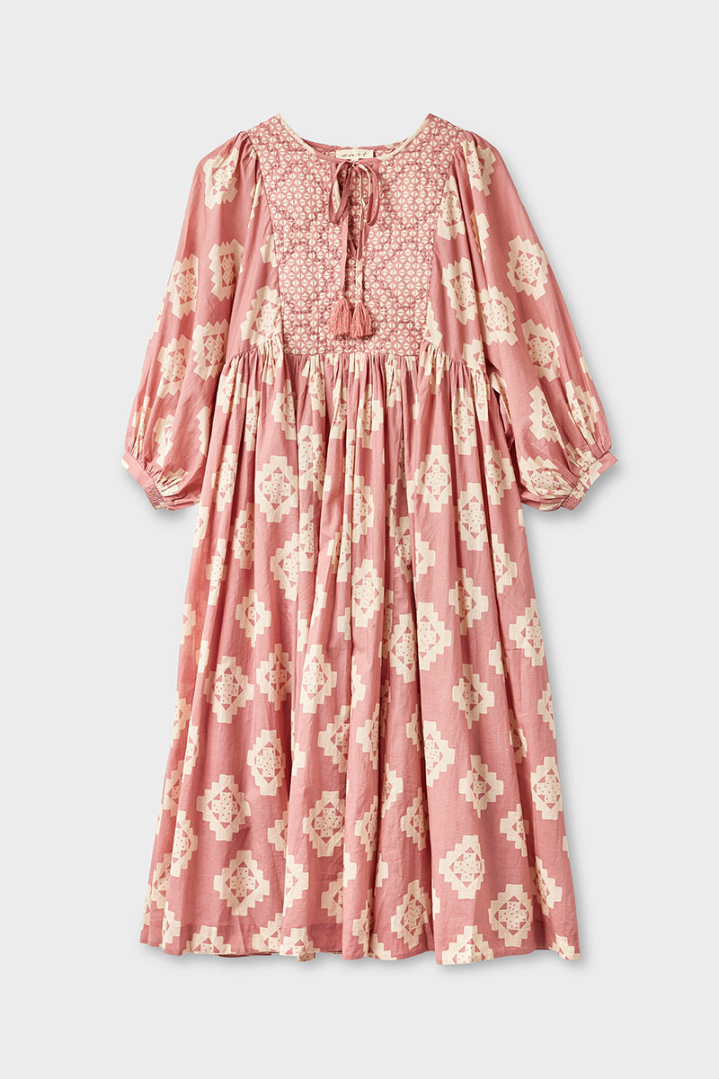 Kaira Cotton Midi Dress