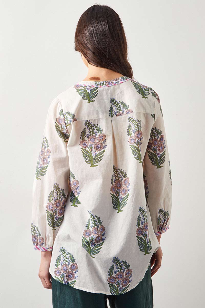 Logan Pintuck Blouse