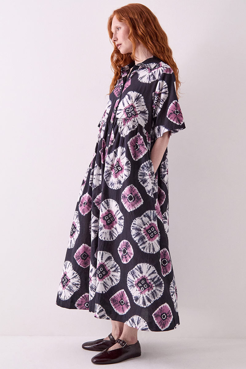 Lucia Tie-Dye Cotton Dress