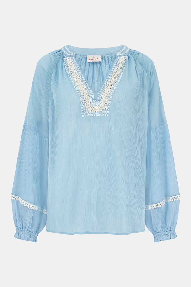 Luna Embroidered Blouse