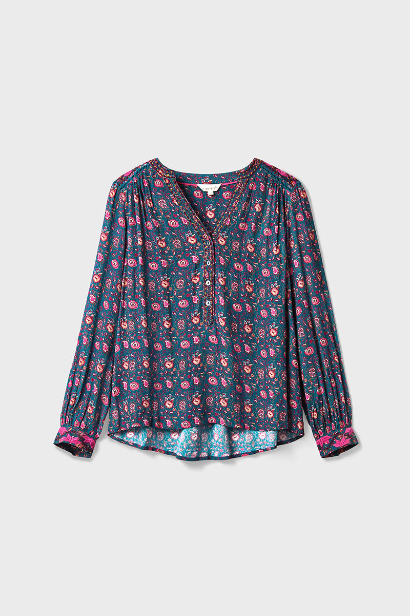 Lyza Floral Print Top
