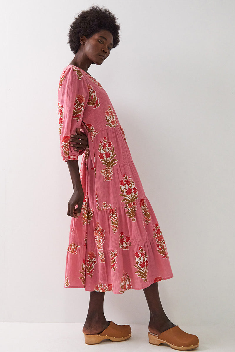 Macy Cotton Midi Dress