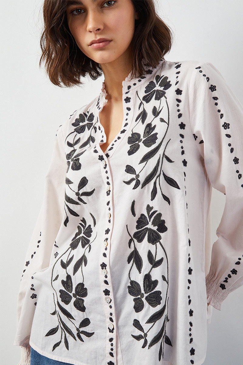 Manon Embroidered Top