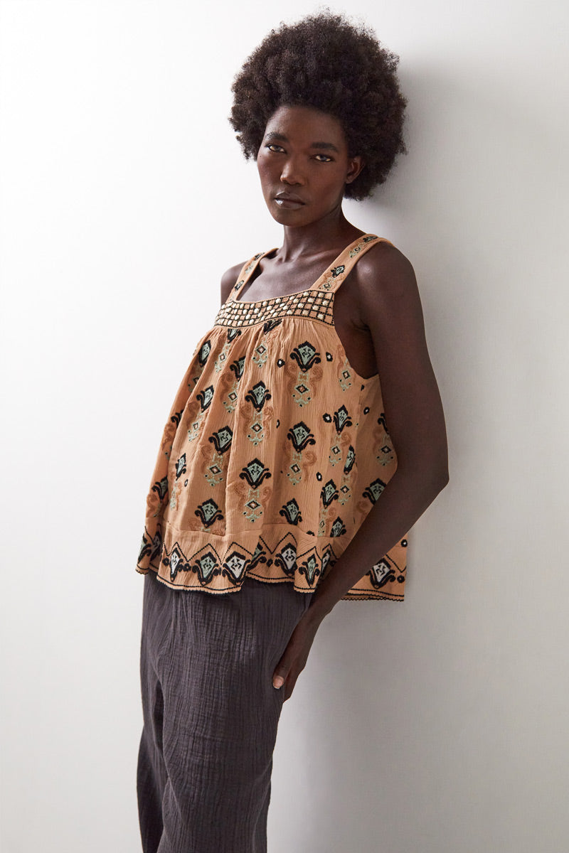 Mimi Embroidered Top