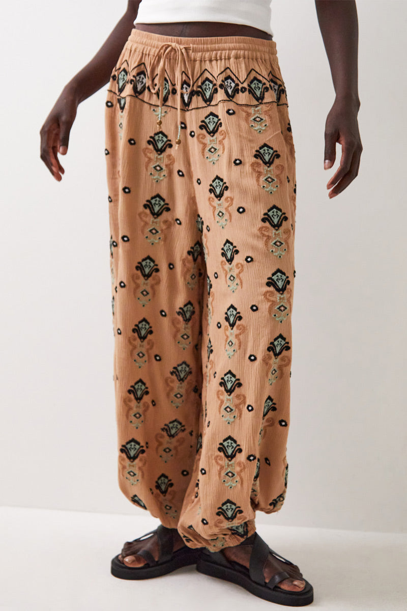 Mimi Embroidered Trousers