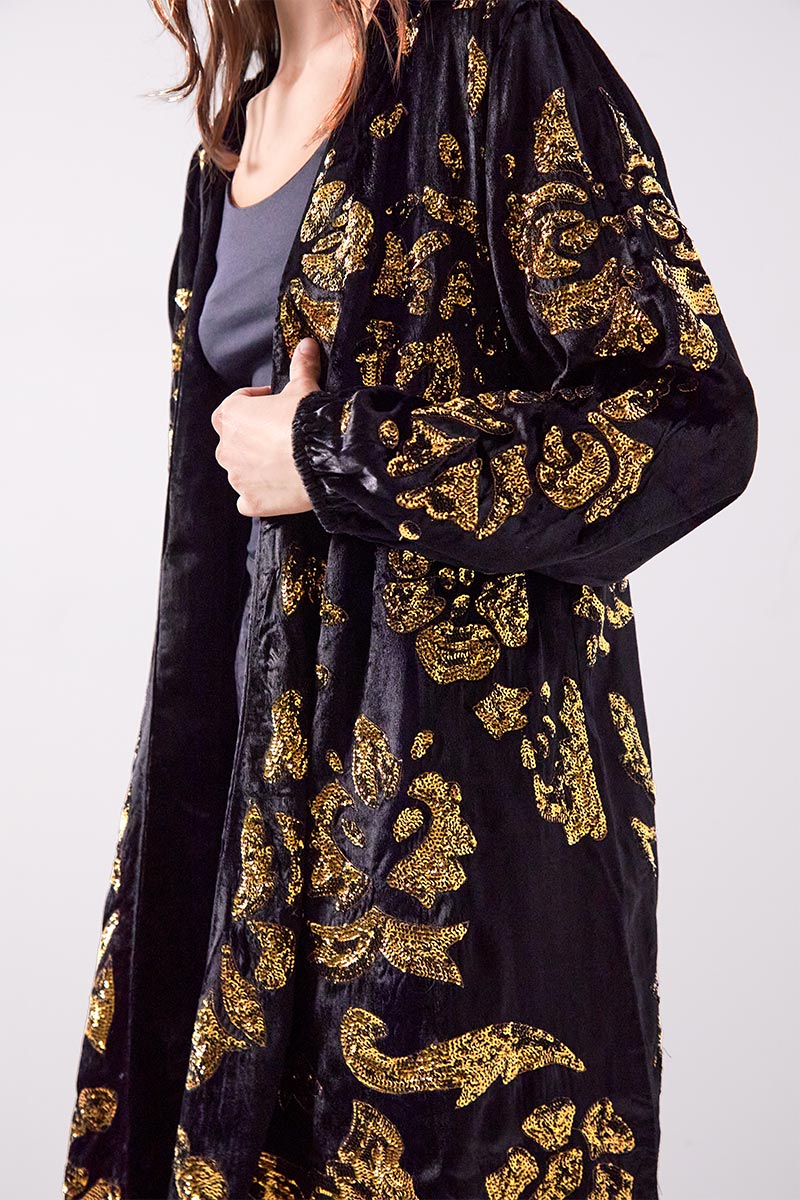 Orla Embellished Velvet Jacket
