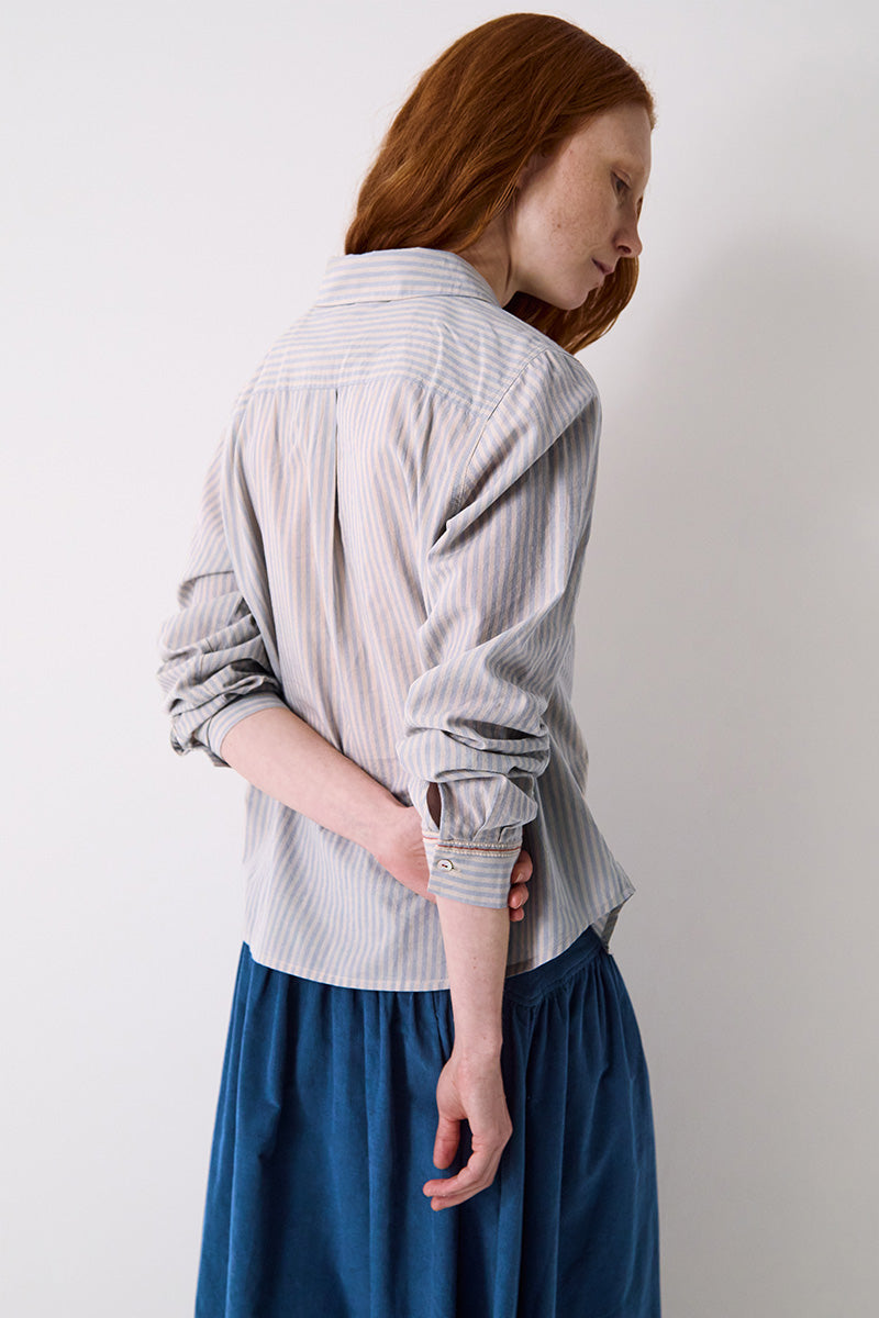 Piper Striped Cotton Shirt