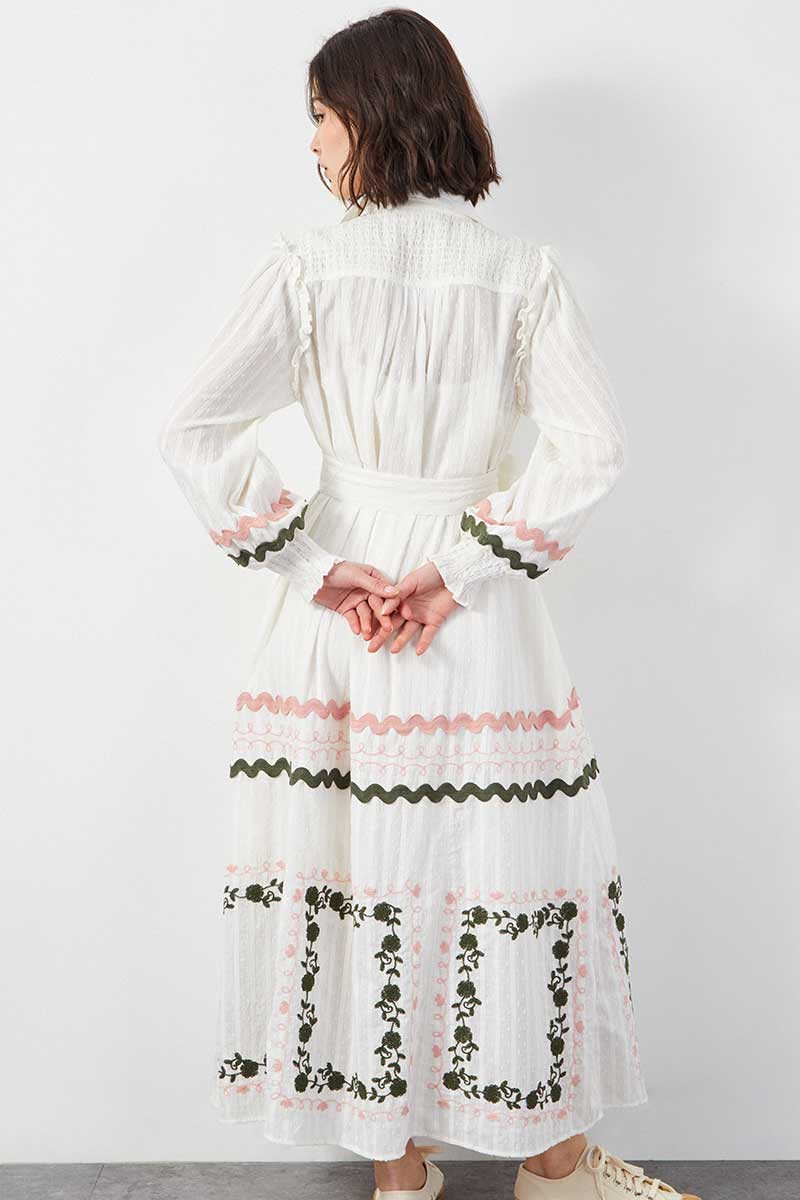 Rania Embroidered Dress