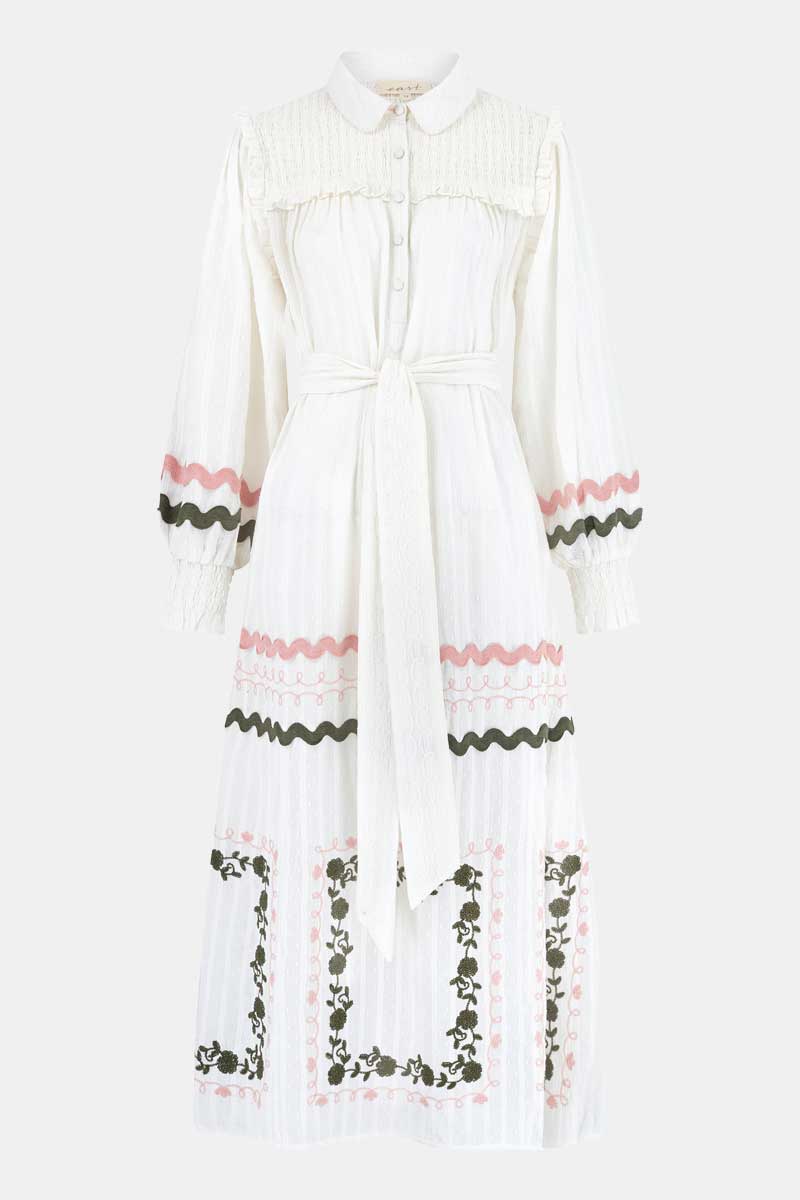 Rania Embroidered Dress