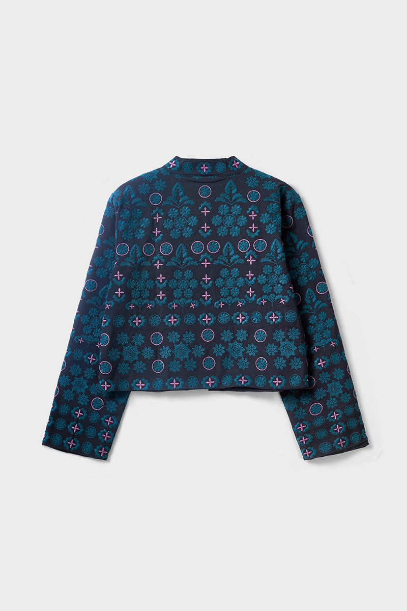 Sophia Floral Embroidered Jacket