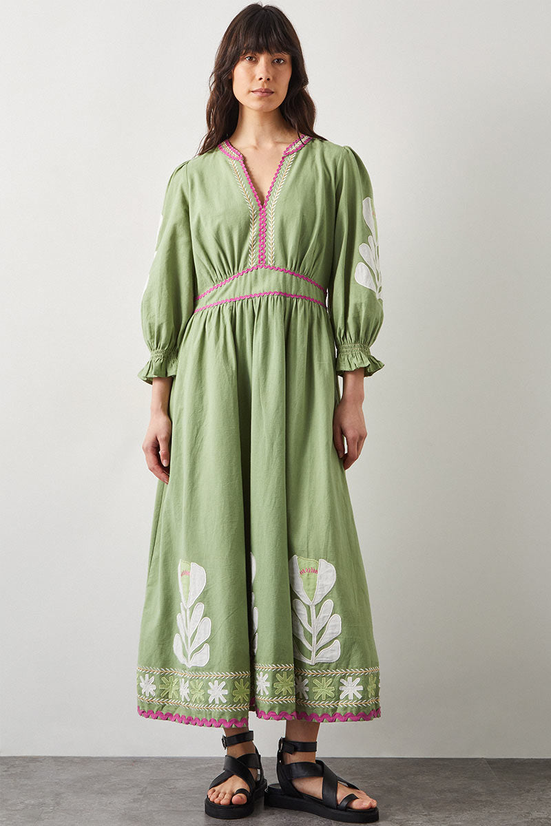 Valeria Applique Dress