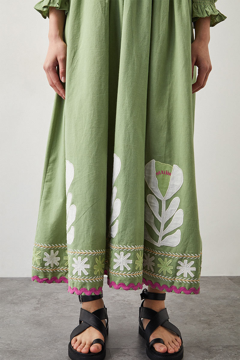 Valeria Applique Dress