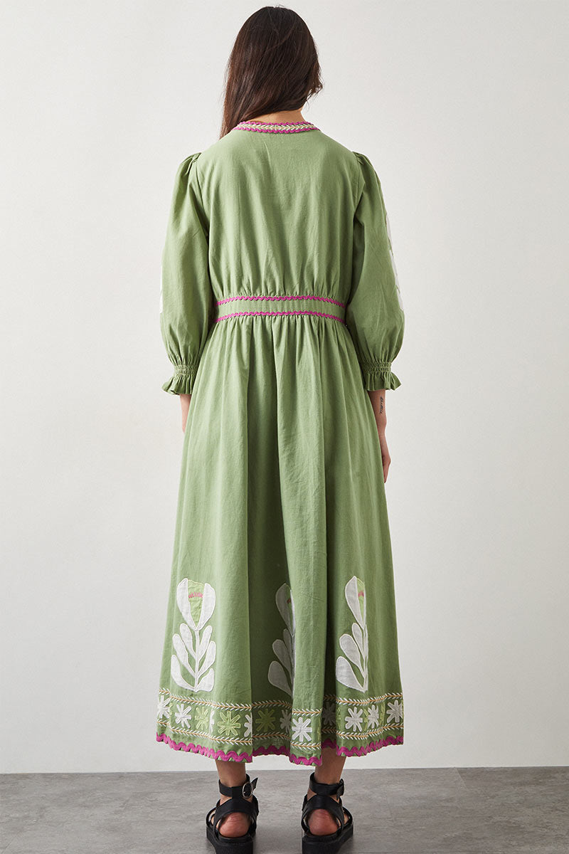 Valeria Applique Dress