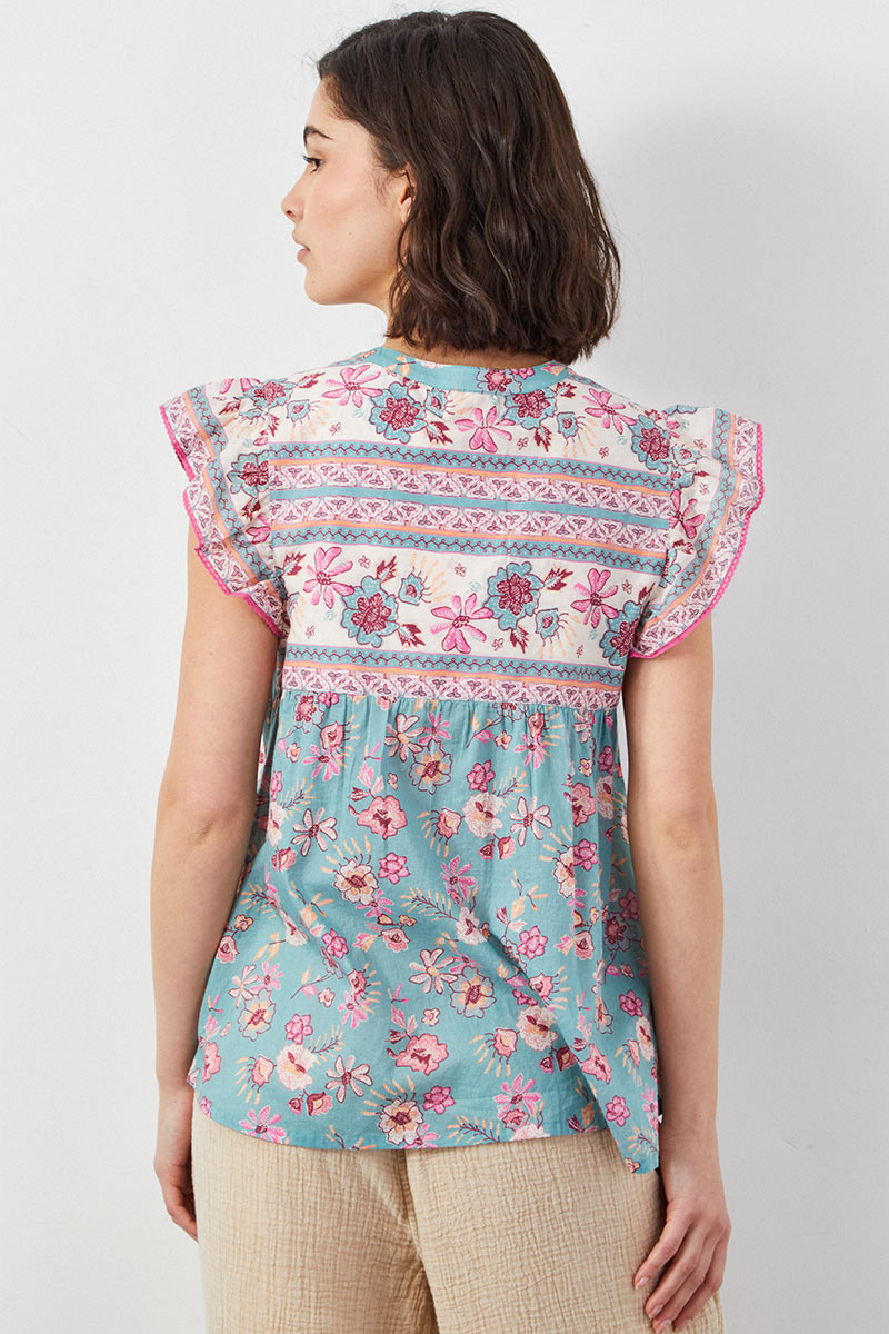 Clementine Frill Top