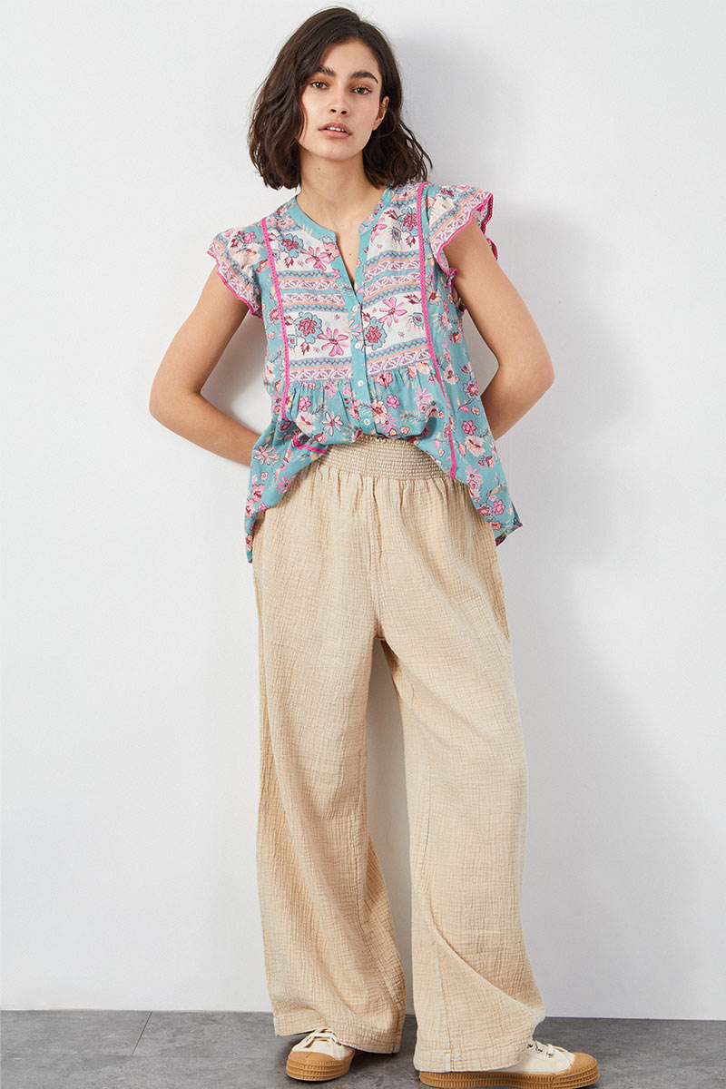 Clementine Frill Top