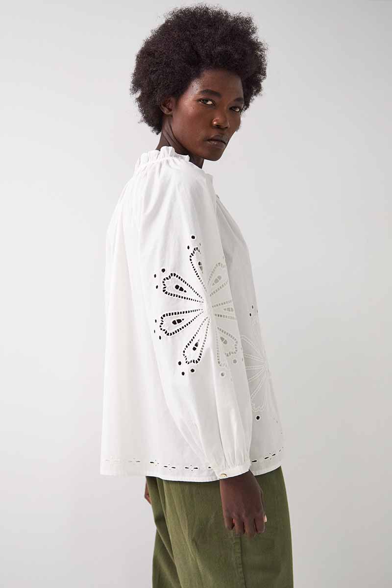 Aliona Broderie Anglaise Blouse