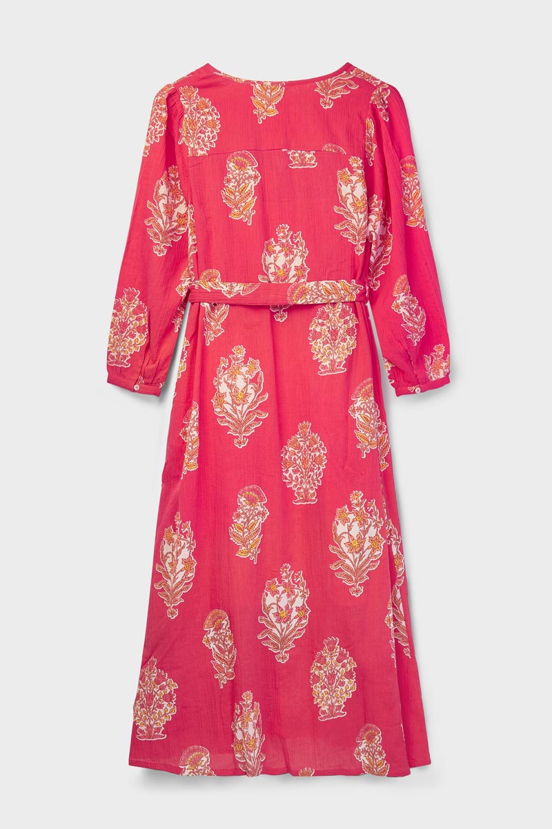 Marcia Printed Cotton Midi Dress