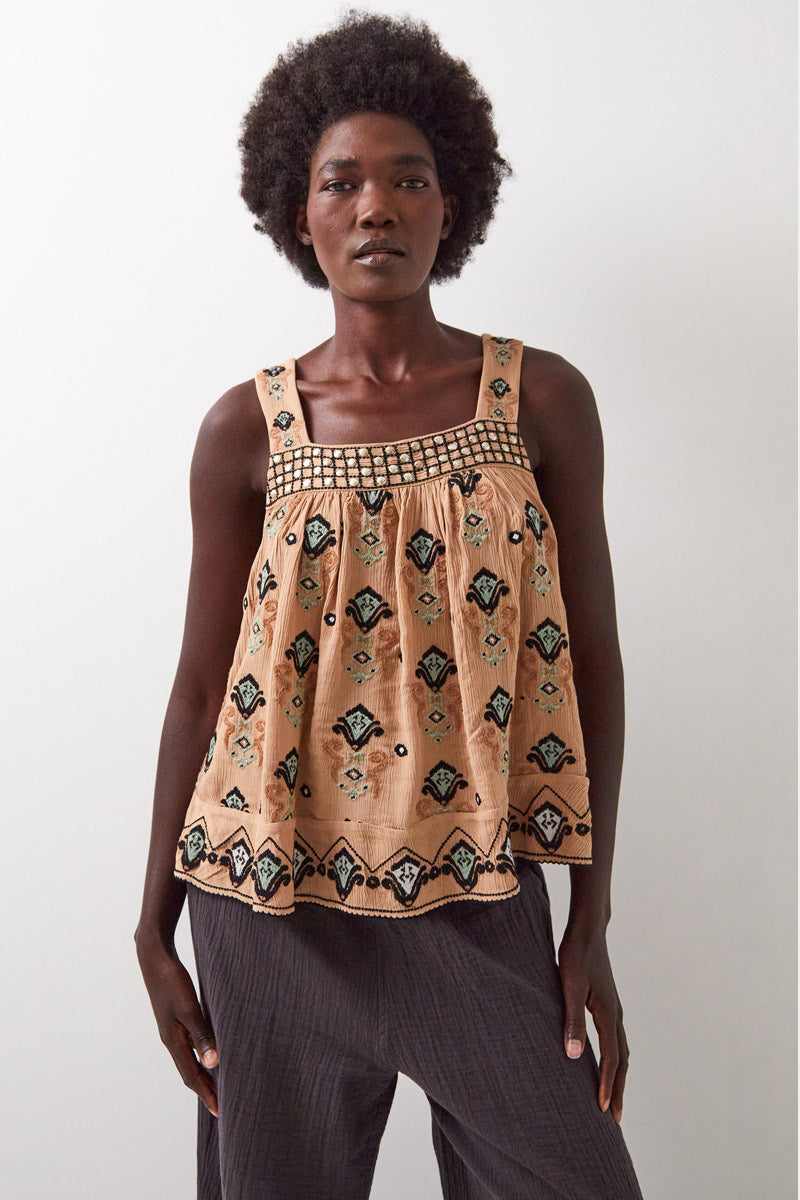 Mimi Embroidered Top