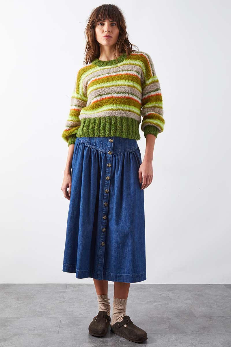 Talia Knit Stripe Jumper