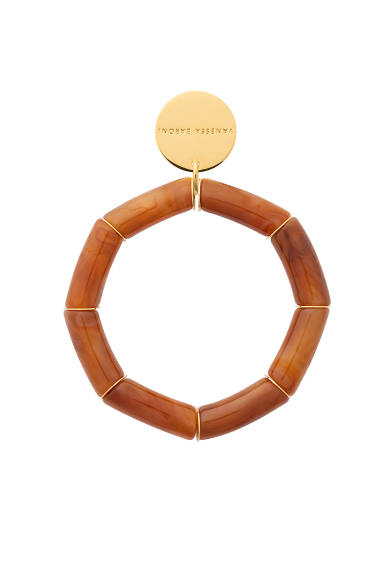 Cognac Marble Bracelet