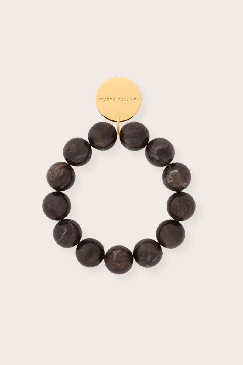 Dark Brown Marble Bracelet