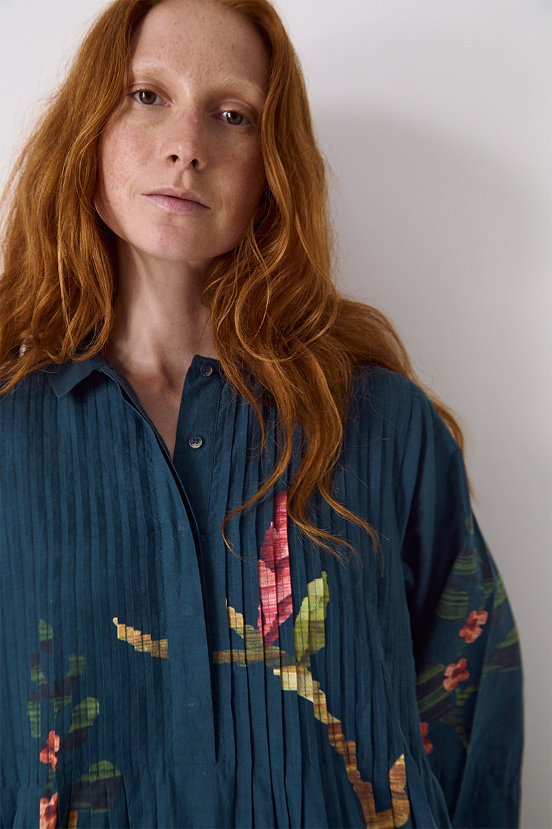 Aphira Printed Cotton Dress