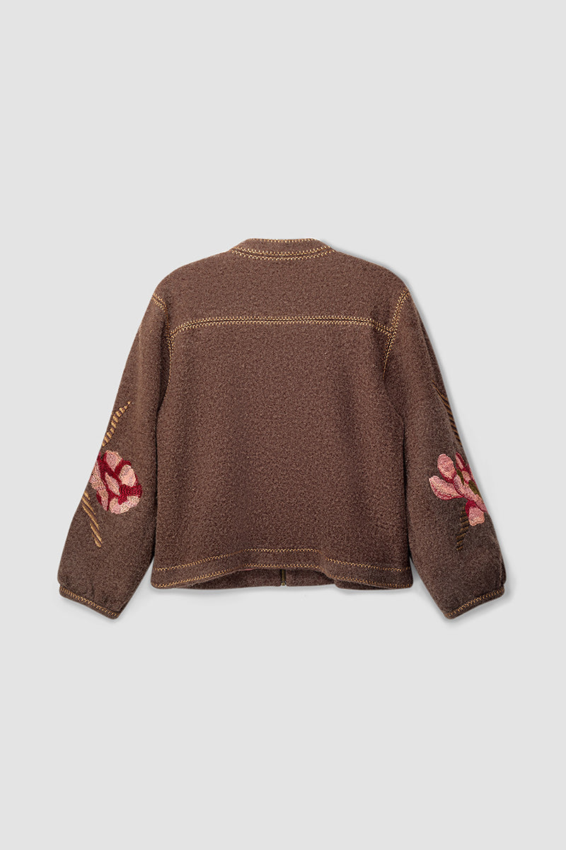 Aphira Embroidered Wool Jacket