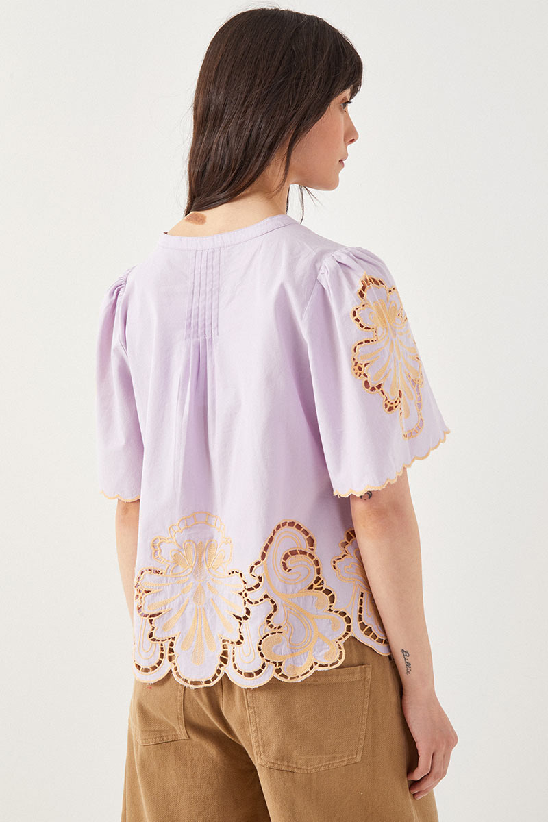 Ayisha Broderie Anglaise Top