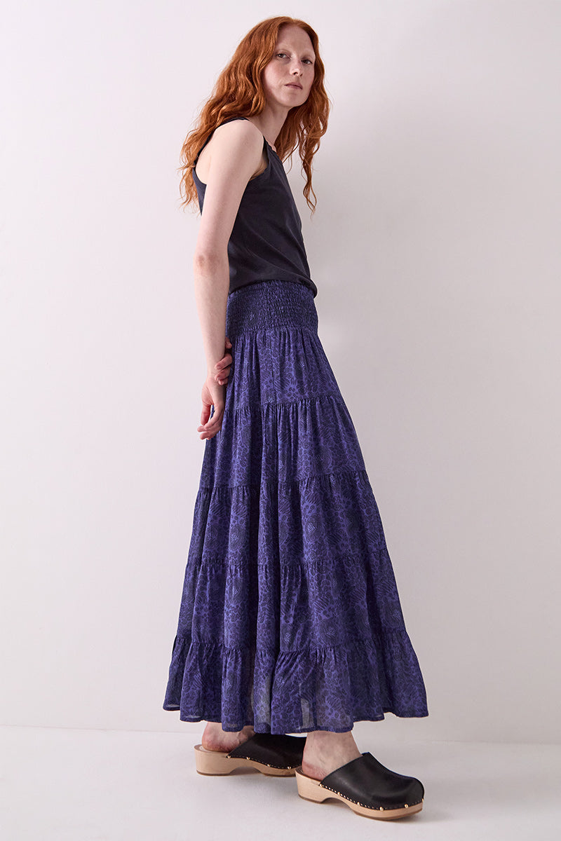 Emelia Tiered Maxi Skirt