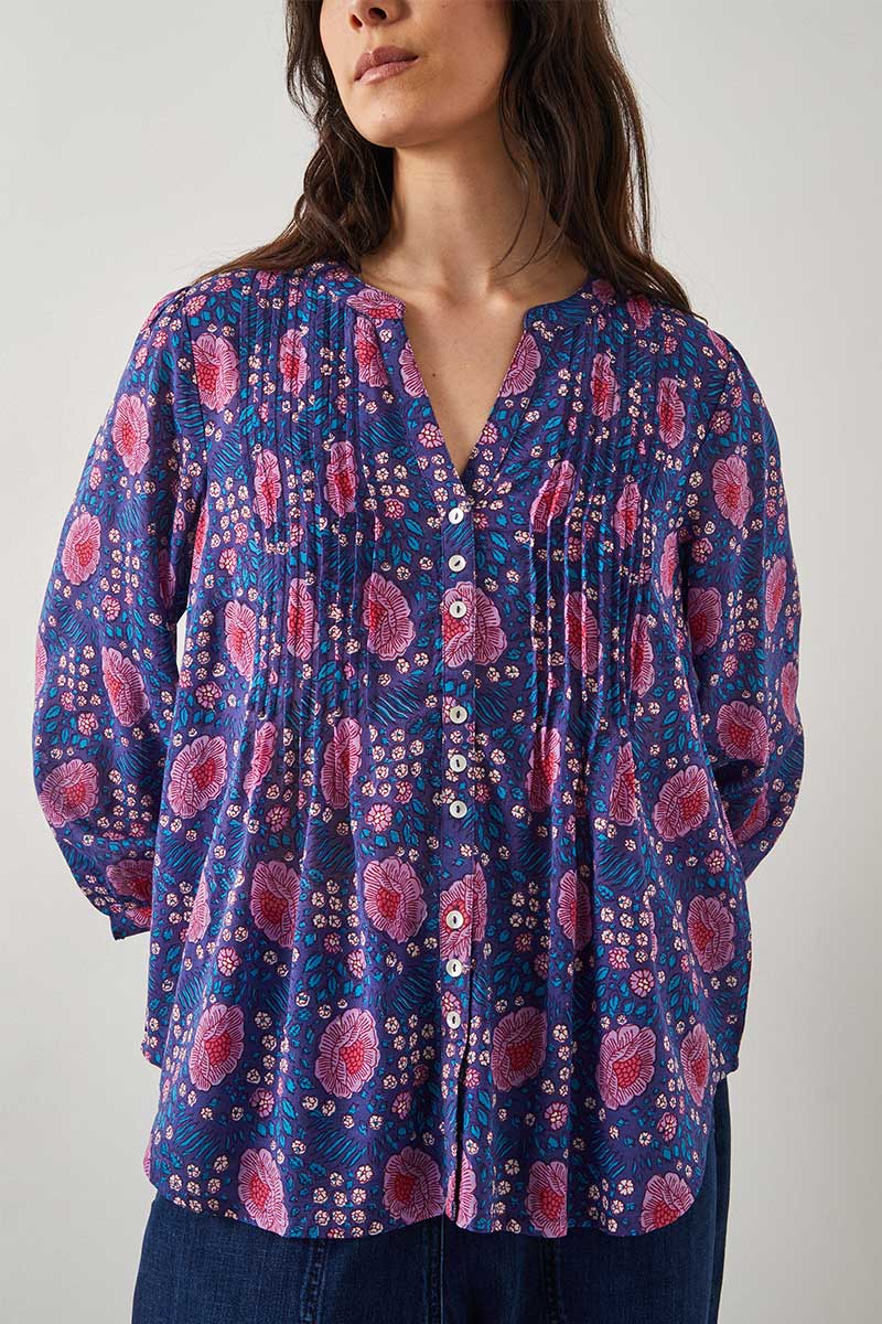 Emelia Pintuck Blouse