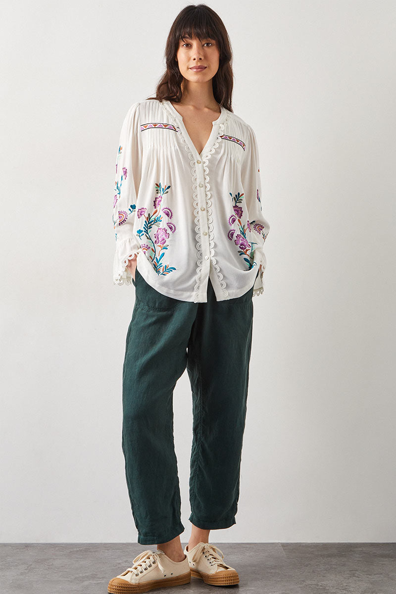 Enya Embroidered Blouse