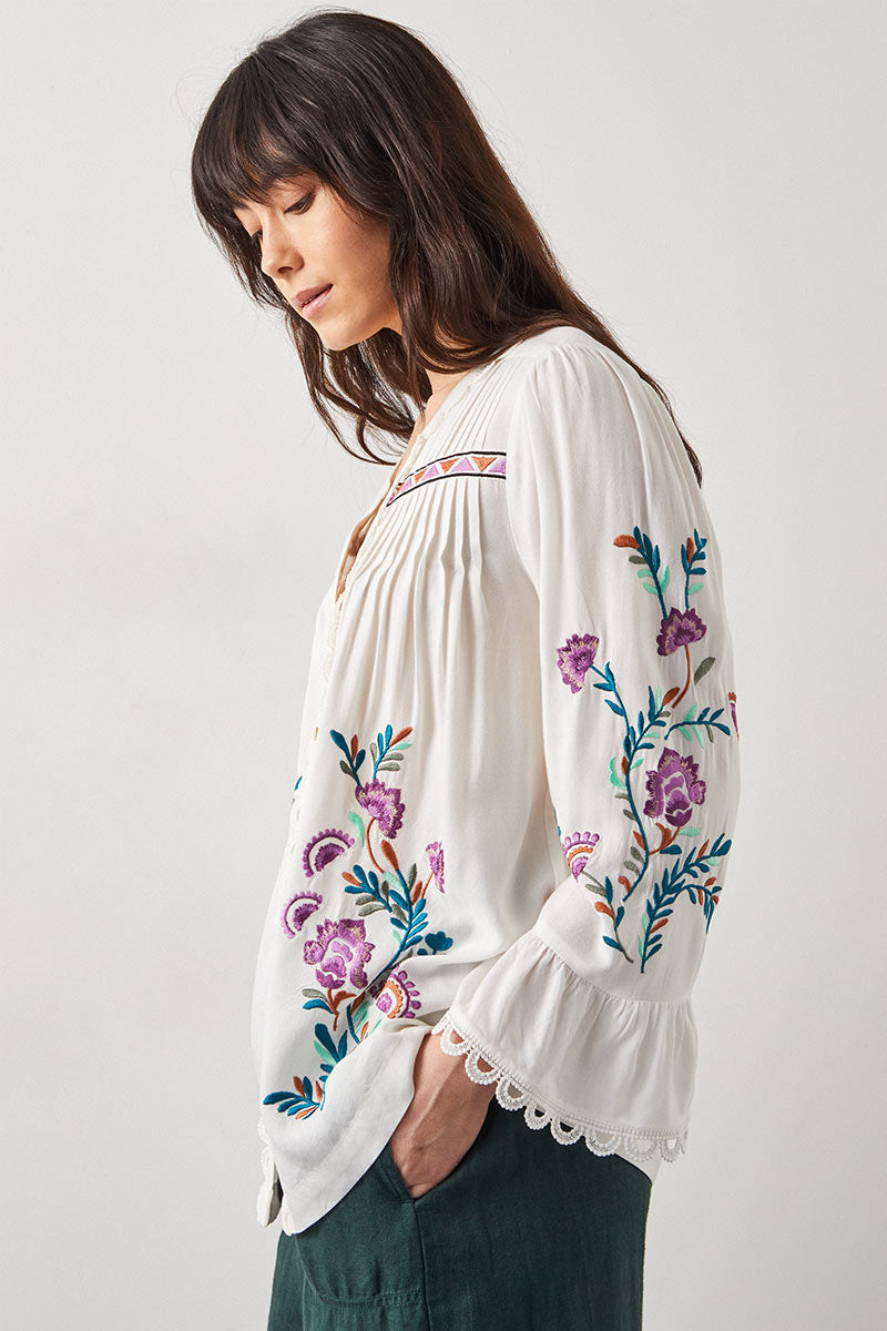Enya Embroidered Blouse
