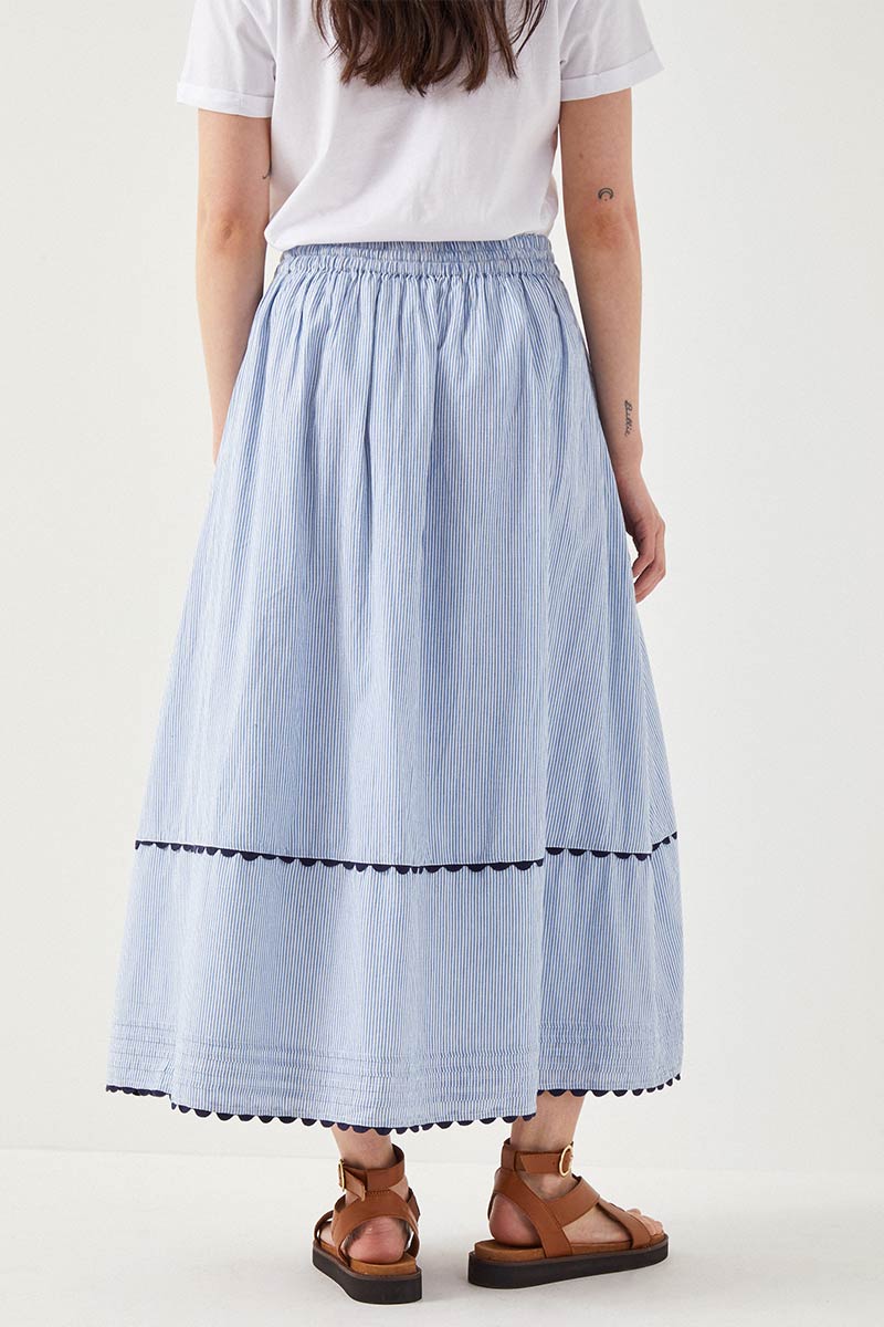 Frankie Striped Skirt